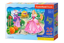 CASTORLAND puzzle Cinderella, 20 el. Maxi C-02313