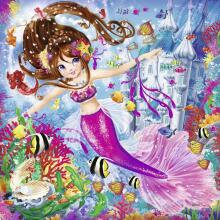 RAVENSBURGER puzzle Charming mermaids, 3x49psc., 8063