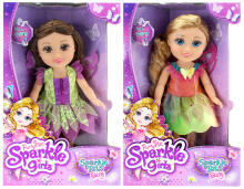 SPARKLE GIRLZ doll sparkle tots - fairy, asst, 10046