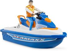 BRUDER Personal Water Craft with driver, 63150