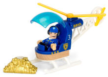 BRIO policijos sraigtasparnis, 33828