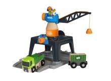 BRIO RAILWAY Smart Tech Container Crane, 33962