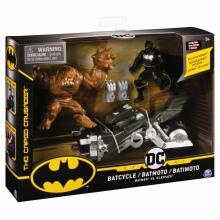 BATMAN rinkinys motociklas su figūrėle 4”, 6055934