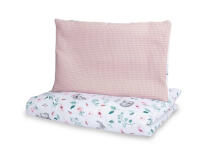 Wafer two-element bedding 100X135 HIPPOS PINK