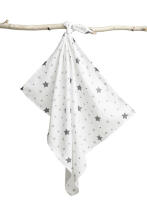 Muslin swaddle blanket SMALL STARS