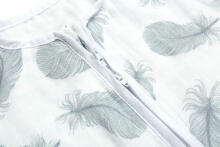 MUSLIN SLEEPING BAG FEATHERS 80 - 98 "M"