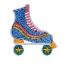 Iron On Roller Skate Patch, Rex London