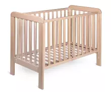 YappyKids YappyLull Art.88592 Natural Wooden baby crib 120x60cm