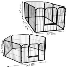 Pet cage Springos PA1003 165x84x60 cm