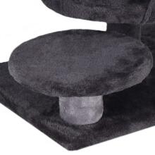 Cat tree with house Springos PA1036 87 cm