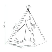 Tipi telk Springos TIP06 sinine