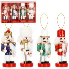 CA1110 CHRISTMAS DECORATION NUTCRACKER 10 CM 4 PCS.