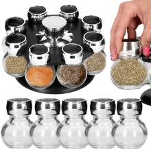 Spice rack with jars Springos KI0080