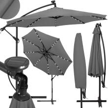 Garden umbrella with solar panel Springos GU0046 300 CM