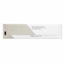 ModernHome Art.VE492 Elegant green comb, 15.5 cm, 35% straw fiber, eco-friendly packaging.