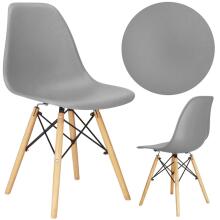 Milano chair Springos DC0007 dark gray