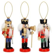 Christmas decoration nutcracker Springos CA1109 8cm 3 pcs.