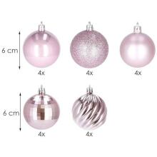 Christmas balls Springos CA0137 6cm 20 pcs