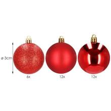 Christmas balls Springos CA0011 3cm 30 pcs