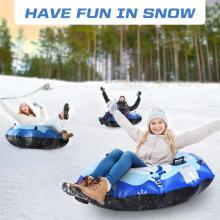 Kids World SnowTube Art.201267 zturīgas piepūšamas sniega caurules ar izturīgiem rokturiem 130cm