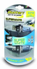 Галогенные лампы высокой мощности H4 SUPERWHITE, 2 шт.