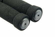 Handlebar grips MOUSSE, 2pcs, black