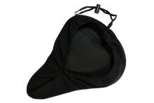 Bicycle saddle cover GEL+, black