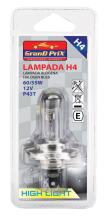 Halogēna spuldze H4 12V 60/55W P43T LAMPADA H4