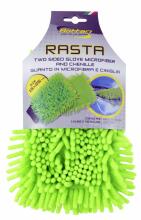 Glove microfiber + chenille RASTA, 25x15cm