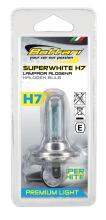 Halogēna lieljaudas spuldze H7 12V 55W SUPERWHITE