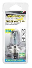 Галогенная лампа высокой мощности H4 12V 60/55W P43T SUPERWHITE