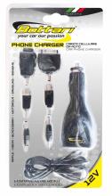 Car phone charger 6 adapters for various models 12V PHONE CHARGER  