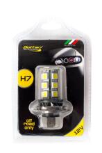 LED spuldze, 1 gab, H7 12V 55W PX26D, 18SMD