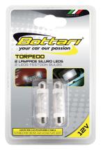 LED bulbs TORPEDO, 10x43mm