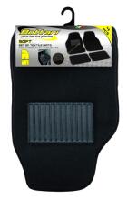 Set of textile car mats ''SOFT'', black