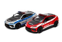 KINSMART Miniatūrais modelis Lamborghini Urus Performante (Police/Firefighter), scale 1:38