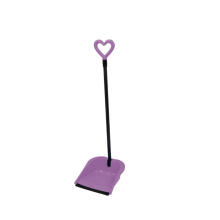 Rubber Hair Scoop Love 24,5x27x85cm assorted, 4 colours