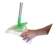 Floor Brush Go-Pro 40cm with aluminium handle 140cm