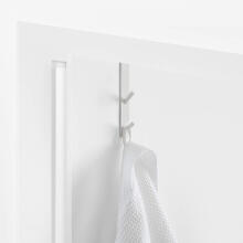 Door hook for hanging / 2 hooks / white