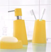 Toilet brush Move yellow plastic