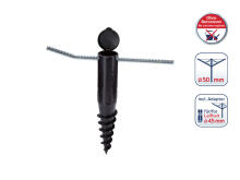 LEIFHEIT Screw-in pin for rotary dryer