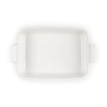 Le Creuset Rectangular Heritage Stoneware 26x19cm / 2,4L white