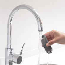 Water filter for tap adjustable