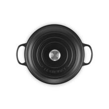 Le Creuset Чугунная неглубокая кастрюля 30 см / 3,5 л матовая черная