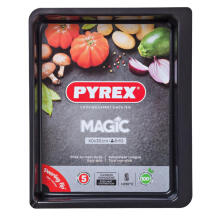 Mittenakkuv Ahjuplaat Pyrex Magic Tsingitud Teras: M&otilde;&otilde;tmed - 40 x 31 cm