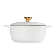 Le Creuset Čuguna katls apaļš &Oslash;24cm / 4,2L balts