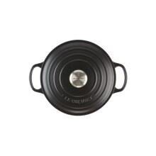 Le Creuset Ketaus puodas apvalus &Oslash;26cm / 5,3L matinis juodas