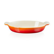 Le Creuset Ovaalne k&uuml;psetuskarikas Heritage 28cm / 1,6L oranž