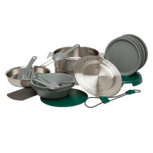 Ēdienu gatavošanas komplekts The Full Kitchen Base Camp Cook Set 3,5L nerūsējošā tērauda