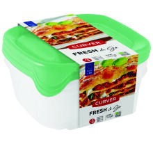 Food bowl set of 3 3x0,8L Fresh&amp;amp;Go mix